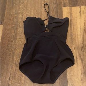 Zimmerman Navy One Piece Bathing Suit w/ key hole